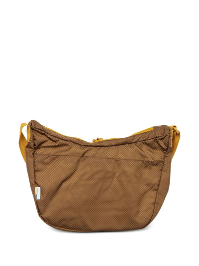 Shop Supreme Logo-patch Messenger Bag In Brown
