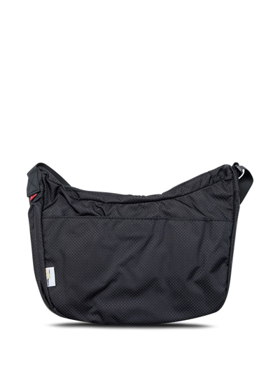 Supreme Logo-patch Shoulder Bag In Schwarz
