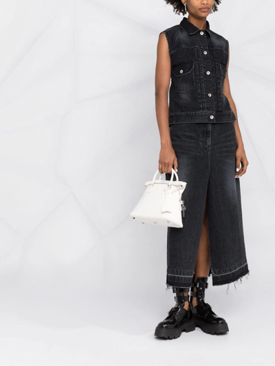 Maison Margiela Mini 5ac Classique Top-handle Bag In White