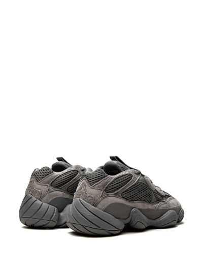 Shop Adidas Originals Yeezy 500 "granite" Sneakers In Grey