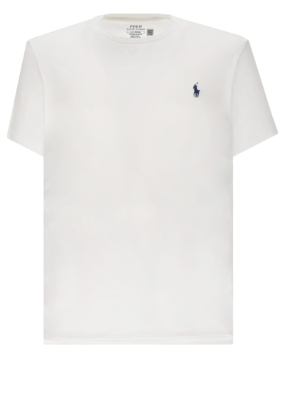 Shop Ralph Lauren Custom Slim Fit T-shirt In White