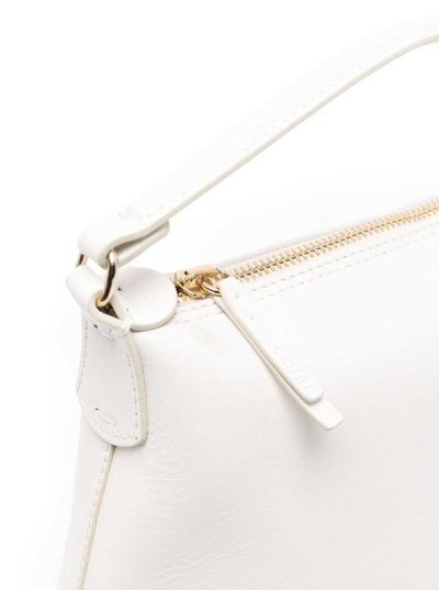 Shop Liu •jo Liu Jo Leonie Hanne Womans Hobo Small White Leather Handbag