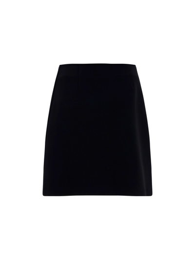 Shop Ferragamo Skirt In Black