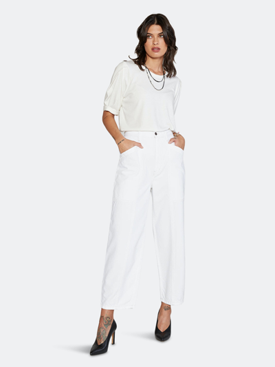 Shop Etica Ellie Utility Pant In White