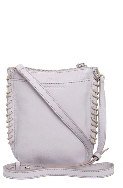 Shop Lucky Brand Lika Small Crossbody Bag In Purple Wave Smooth Leather