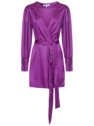 Shop Clara Aestas Dress In Purple