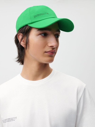 Shop Pangaia Oilseed Hemp Twill Baseball Cap — Jade Green One Size