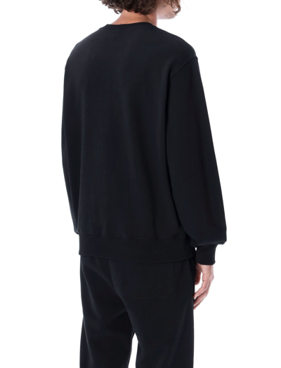 Shop Helmut Lang Core Crewneck Sweatshirt In Black