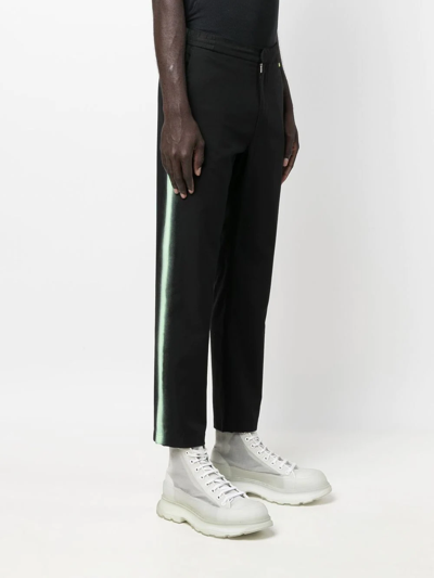Koché Koche Black Acetate Blend Pant In Black