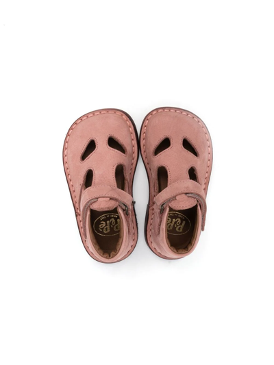 Pèpè Cutout-detail Sneakers In Pink