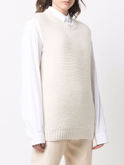 Stella Mccartney Women's Alpaca Blend Sweater In White