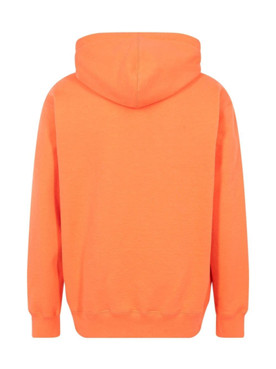 Shop Supreme Small Box Logo Hoodie In Orange
