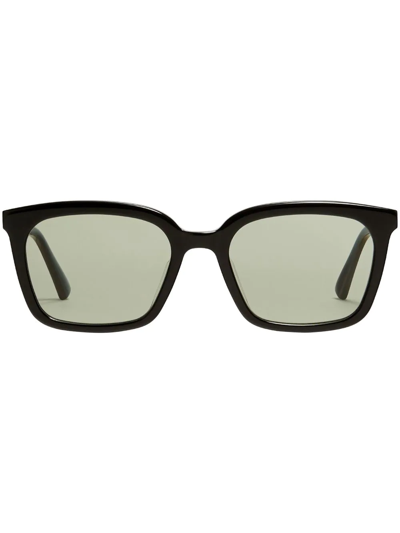 Shop Gentle Monster Mill 01(k) Square-frame Sunglasses In Green