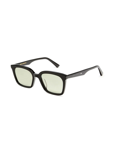 Shop Gentle Monster Mill 01(k) Square-frame Sunglasses In Green