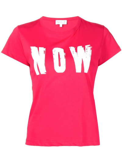 Shop Agnès B. X Rafael Gray 'now' T-shirt In Pink