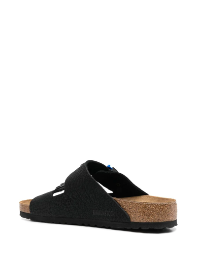 Birkenstock Double-buckle Open-toe Sandals In Black