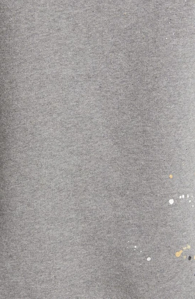 Shop Frame Logo Paint Splash Hoodie In Grey Melange