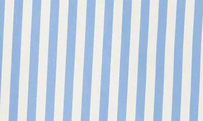 Shop Partow Brooks Stripe Cotton Button-up Shirt In Sky Stripe