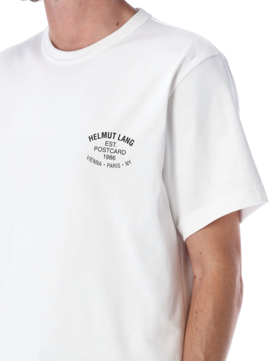 Shop Helmut Lang New York T-shirt In White