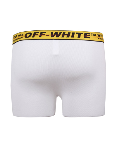 Shop Off-white Pack Of Three Boxers In White