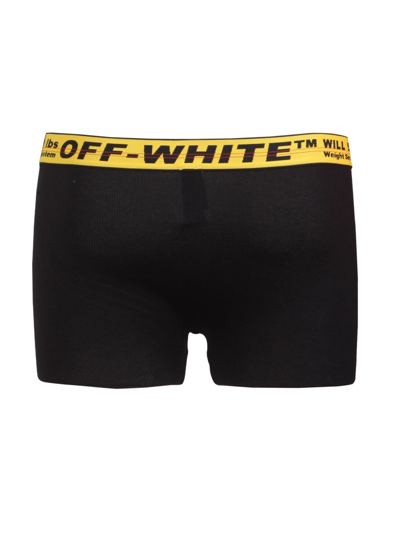 Shop Off-white Pack Of Three Boxers In Black