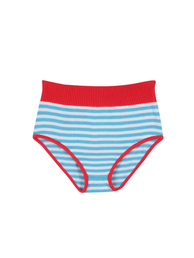 Shop Gallo Striped Bikini Briefs In Multicolour