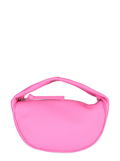 Shop By Far Mini "baby Cush" Handbag In Fuchsia