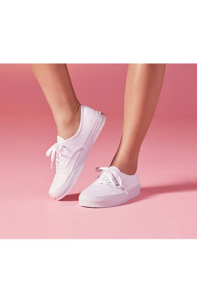 Shop Vans Authentic Sneaker In Flax/ True White