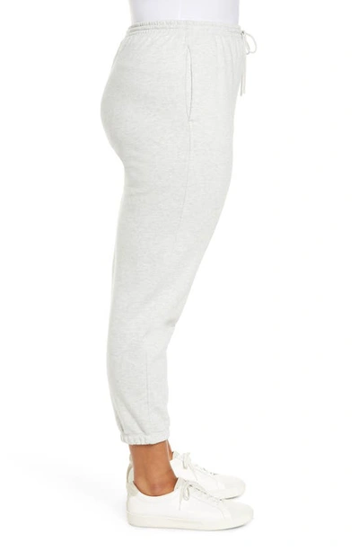 Shop Vince Essential Joggers In Light H Grey
