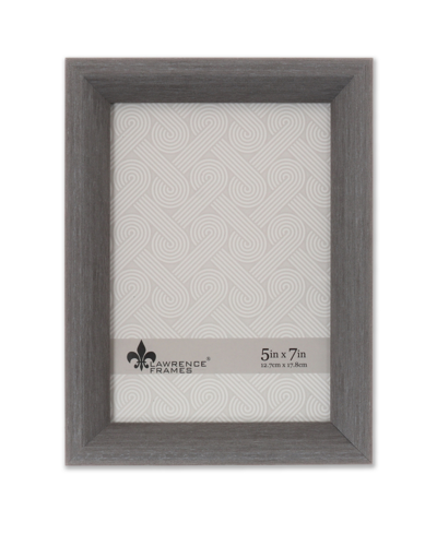 Shop Lawrence Frames Bradley Picture Frame, 5" X 7" In Gray