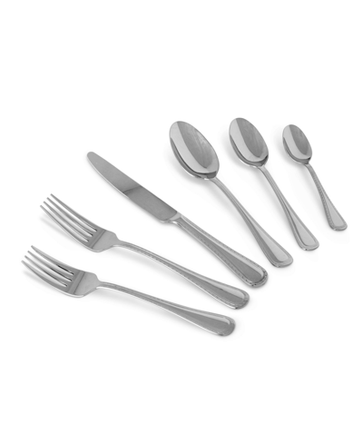 Shop Kitchinox Seaport Service For 12 Set, 75 Piece In Stainless Steel