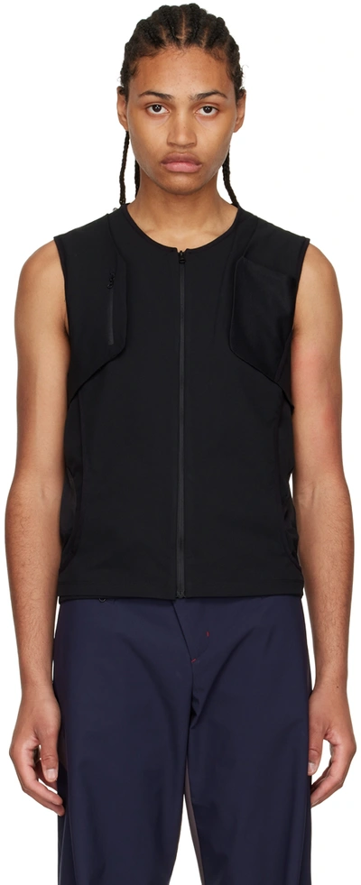 Shop Hyein Seo Black Polyester Vest