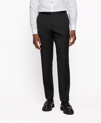 Hugo Boss Boss Men's Formal Trousers In Black
