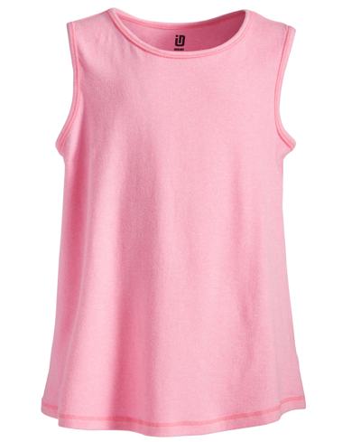 Shop Id Ideology Toddler & Little Girls Core Tank Top, Created For Macy's In Pink Hustle