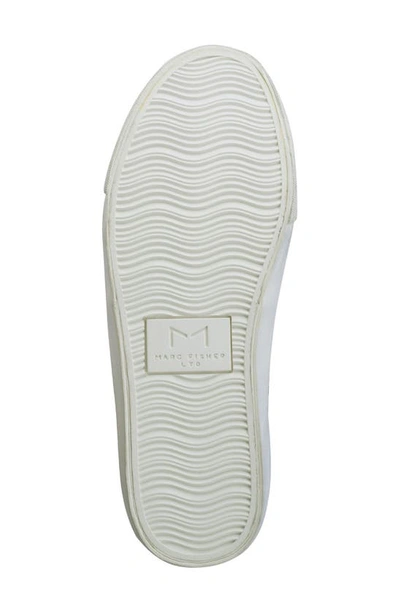 Shop Marc Fisher Ltd Miranda Slip-on Sneaker In Rock/ Vintage White Leather