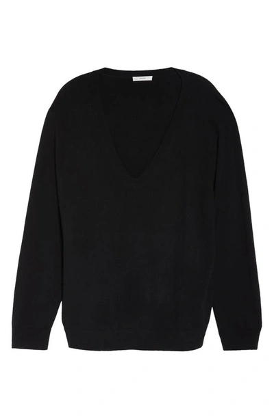 Shop Vince Weekend Cashmere Sweater In Black