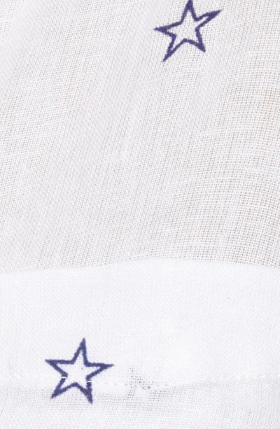 Rails Charli Star Linen Blend Blouse In Flocked Midnight Stars