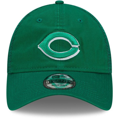 Shop New Era Green Cincinnati Reds St. Patrick's Day 9twenty Adjustable Hat