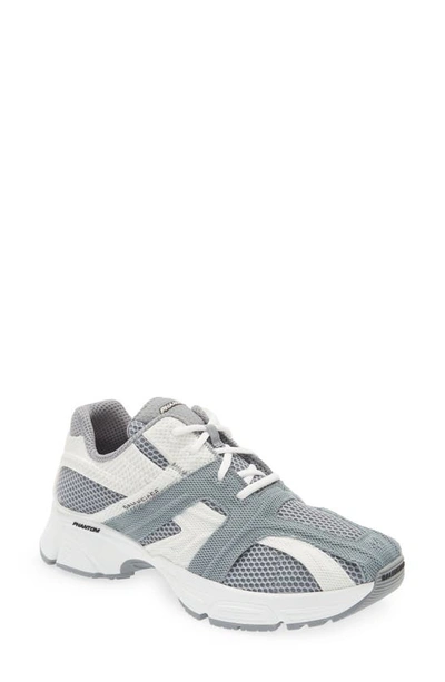 Shop Balenciaga Phantom Sneaker In Grey/ White