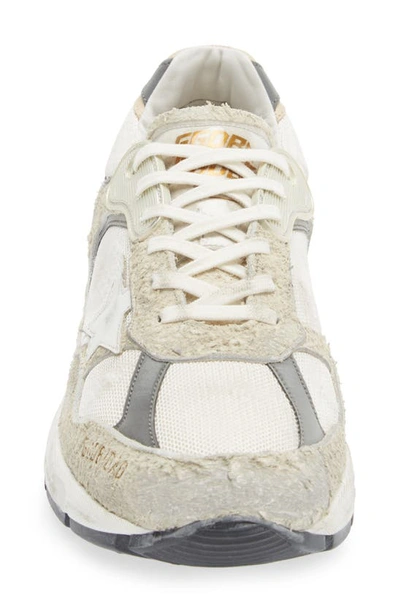Shop Golden Goose Dad-star Low Top Sneaker In White/ Silver