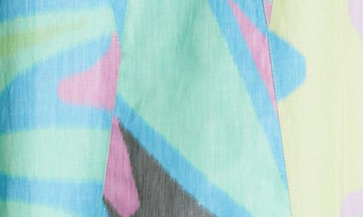 Kiko Kostadinov Multicolor Elio Jacket In Botanico / Black Ink