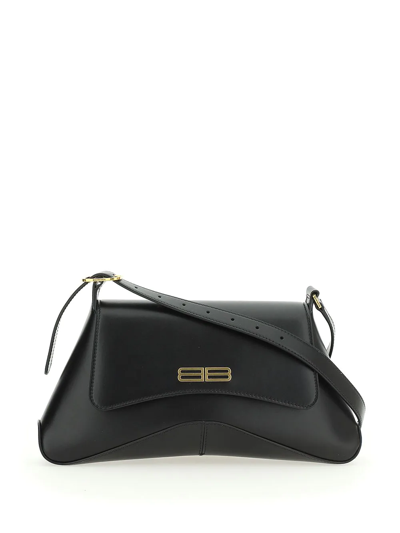 Balenciaga Xx Medium Flap Bag In Black | ModeSens