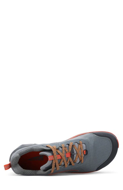 Shop Altra Timp 3 Trail Running Shoe In Gray/ Orange