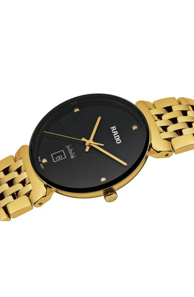 Rado Florence Diamond Bracelet Watch, 30mm In Gold