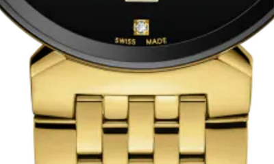 Rado Florence Diamond Bracelet Watch, 30mm In Gold