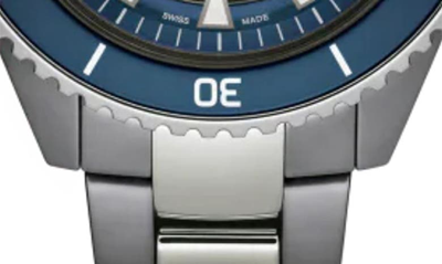 Shop Rado Captain Cook High Tech Ceramic Automatic Bracelet Watch, 43mm In Blue