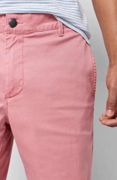 Faherty Island Life Organic Cotton Stretch Washed Regular Fit Chino Shorts In Faded Flag