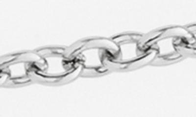 Vidakush Safety Pin Charm Belly Chain In Silver