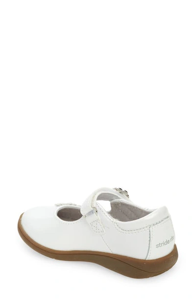 Shop Stride Rite Holly Mary Jane In White Patent