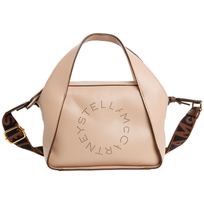 Shop Stella Mccartney Women's Handbag Cross-body Messenger Bag Purse   Stella Logo In Pink